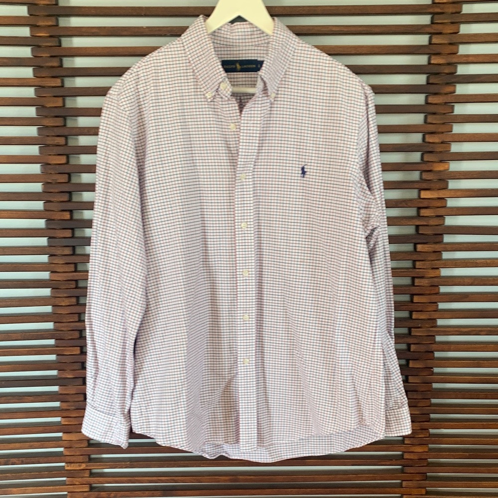 Ralph Lauren Men's Micro-Check Button-Down Shirt